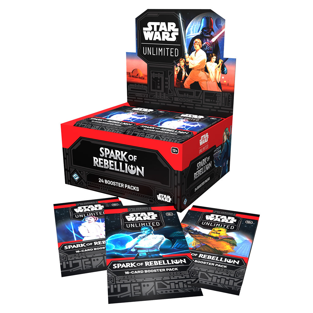 Star Wars: Unlimited TCG - Spark of the Rebellion Booster Box.