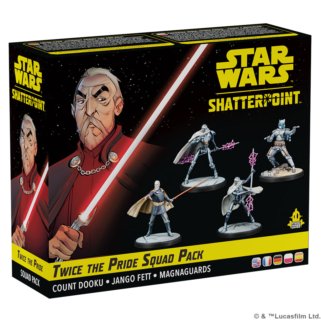Star Wars: Shatterpoint - Twice the Pride Count Dooku Squad Pack