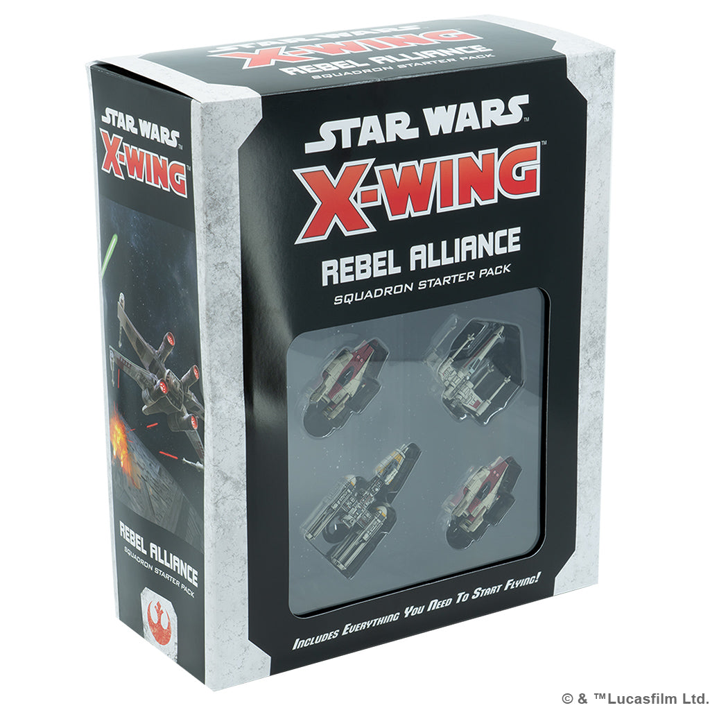 Star Wars X-Wing 2nd Edition: Rebel Alliance Squadron Starter Pack