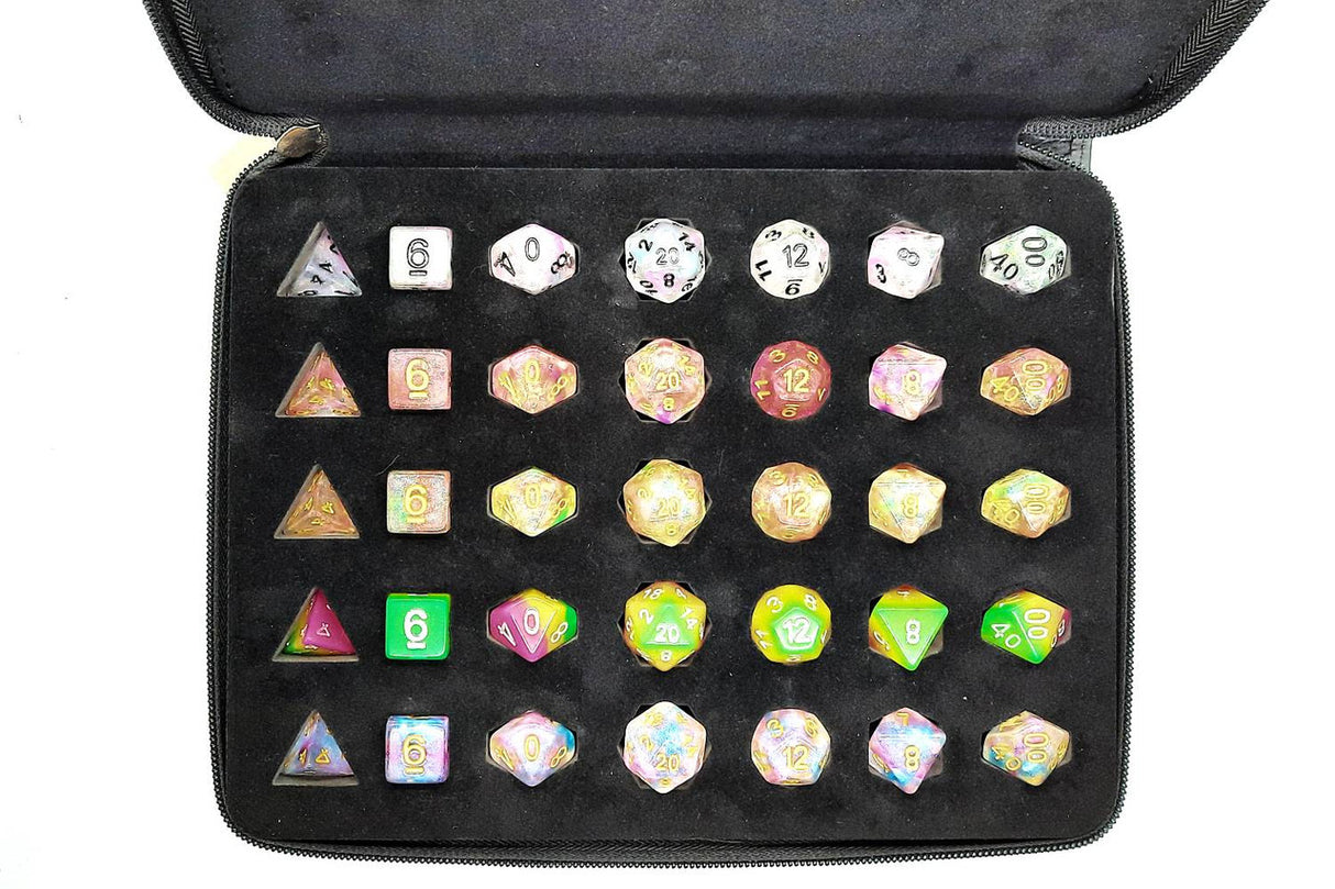 Old School Dice: Ultimate Dice Folio - Brown