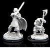 Critical Role Unpainted Miniatures: W02 Westruun Militia Swordsman & Kraghammer Axeman