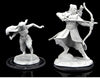 Critical Role Unpainted Miniatures: W02 Verdant Guard Marksman & Satyr