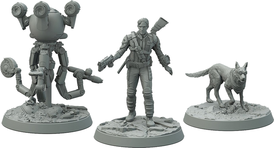 Fallout: Wasteland Warfare - Survivors Heroes of Sanctuary Hills