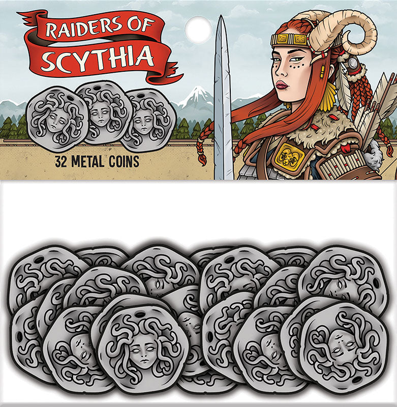 Raiders of Scythia: Metal Coins (32)