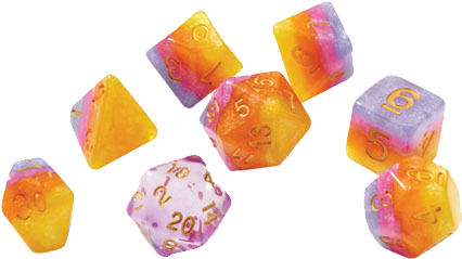 Sirius Dice RPG Set (7): Tahitian Sunset
