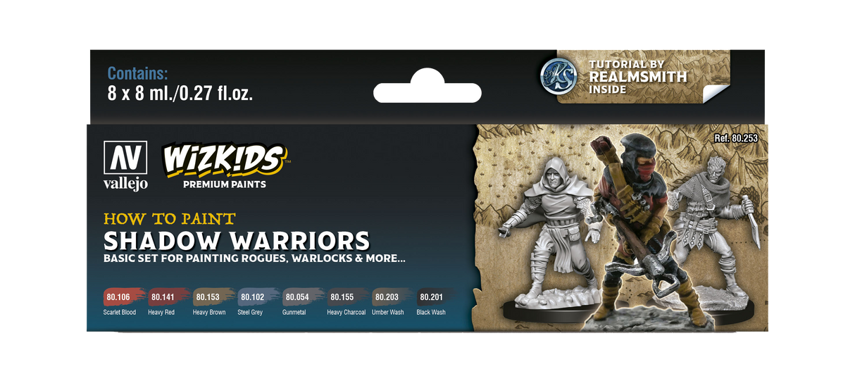 WizKids Premium Paints: Shadow Warriors