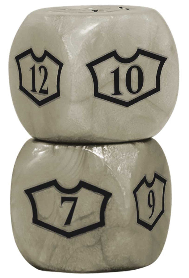 Magic the Gathering CCG: Deluxe 22mm Plains Loyalty Dice Set