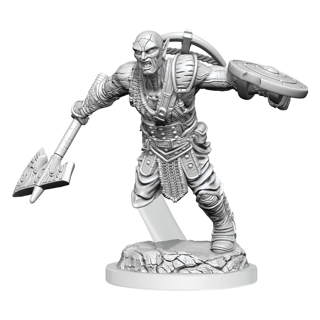 Dungeons & Dragons Nolzur's Marvelous Unpainted Miniatures: W20 Earth Genasi Fighter