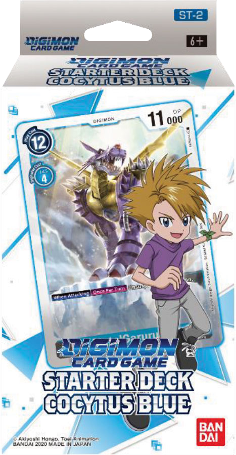 Digimon TCG: Starter Deck Display - Cocytus Blue