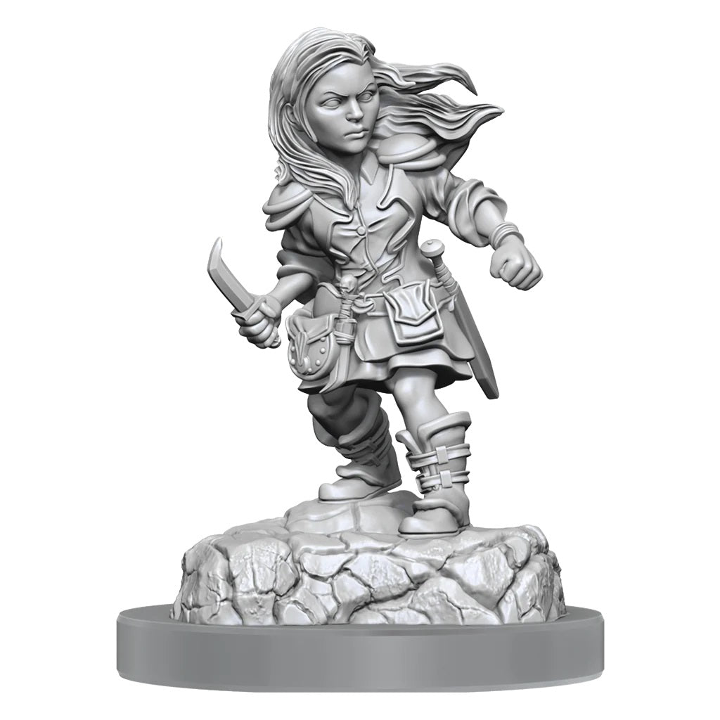 Dungeons & Dragons Nolzur's Marvelous Unpainted Miniatures: W20 Halfling Rogue Female
