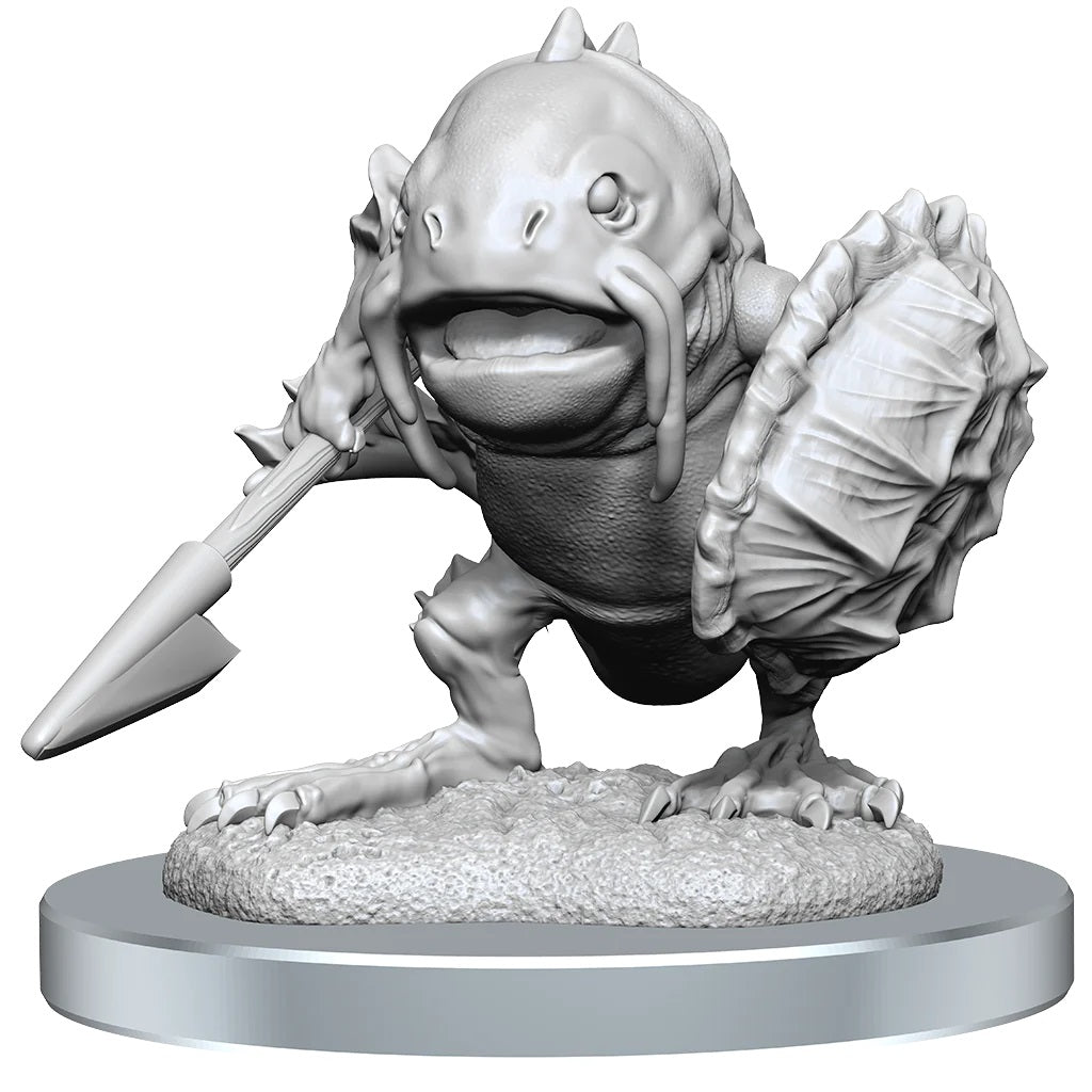 Dungeons & Dragons Nolzur's Marvelous Unpainted Miniatures: W20 Locathah & Seal