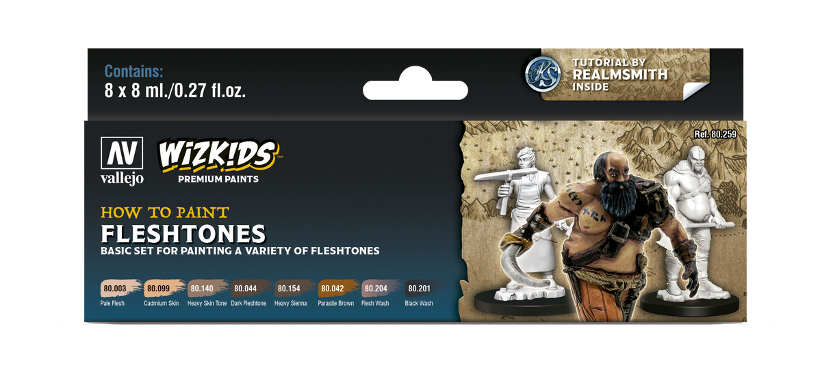 WizKids Premium Paints: Fleshtones