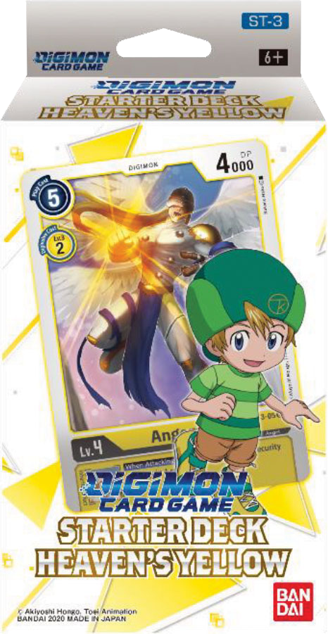 Digimon TCG: Starter Deck Display - Heavens Yellow