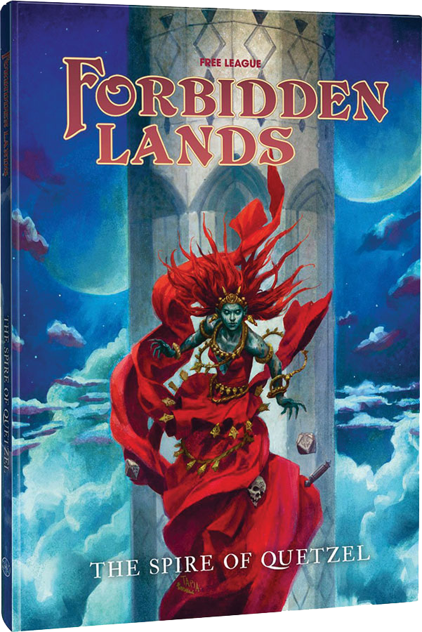 Forbidden Lands RPG: Quetzels Spire Scenario Compendium