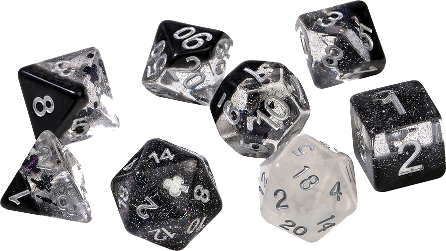 Sirius Dice RPG Set (7): Clubs
