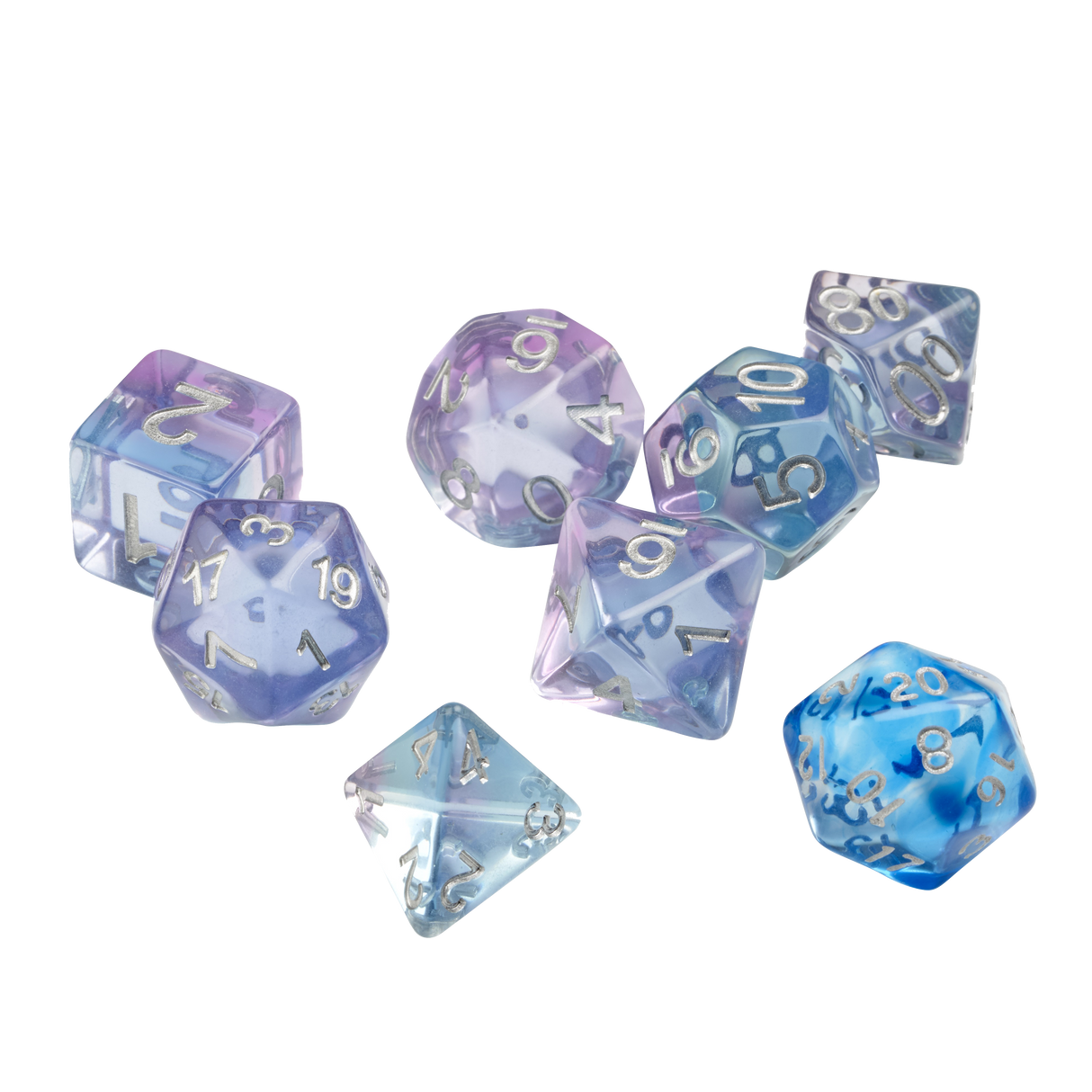 Sirius Dice RPG Set (7): Ocean Blue