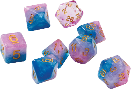 Sirius Dice RPG Set (7): Baby Gummies