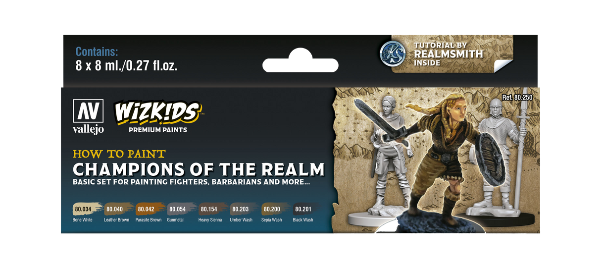 WizKids Premium Paints: Champions of the Realm