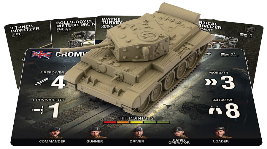 World of Tanks: Miniatures Game - British Cromwell