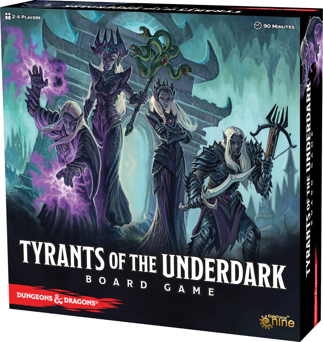 Dungeons and Dragons: Tyrants of the Underdark Board Game