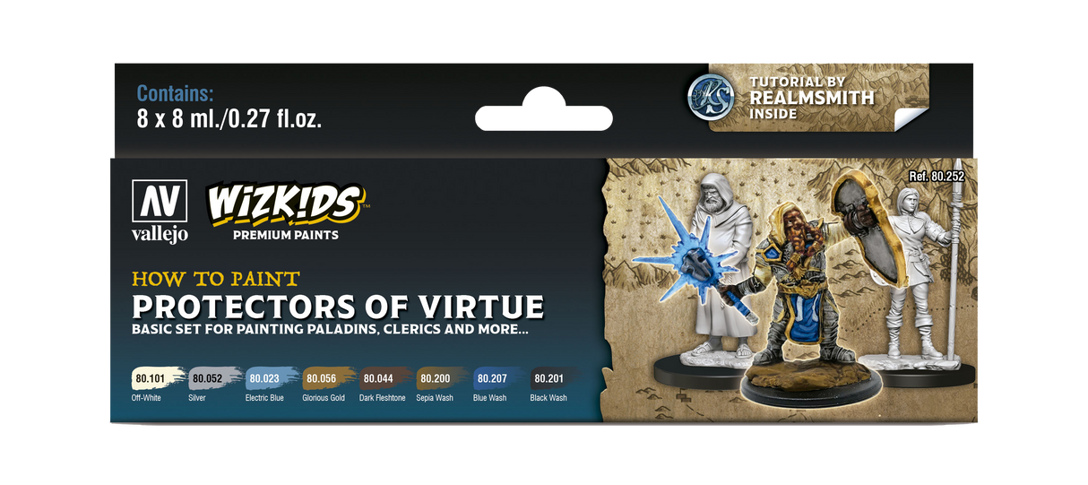 WizKids Premium Paints: Protectors of Virtue