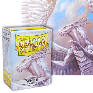 Dragon Shields: (100) Matte White