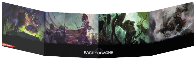 Dungeons & Dragons RPG: Out of the Abyss DM Screen