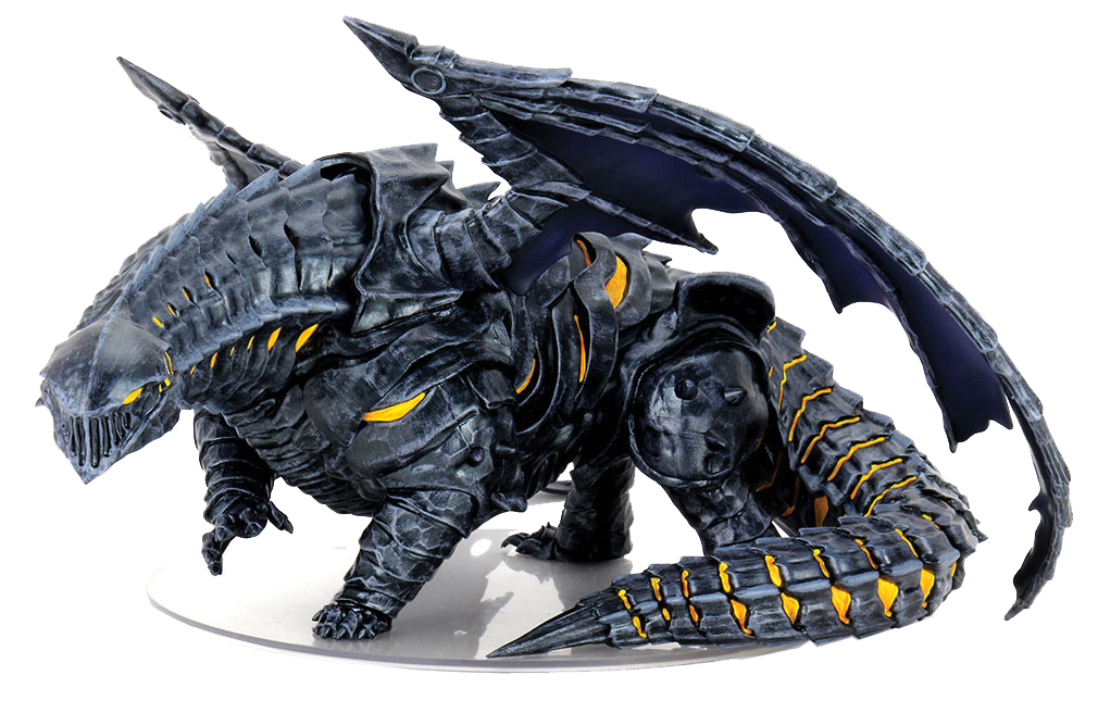 Dungeons & Dragons Fantasy Miniatures: Icons of the Realms Set 17 Icewind Dale: Rime of the Frostmaiden - Chardalyn Dragon Premium Figure