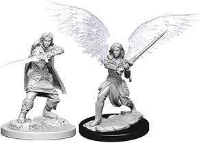 Dungeons & Dragons Nolzur’s Marvelous Unpainted Miniatures: W6 Female Aasimar Fighter
