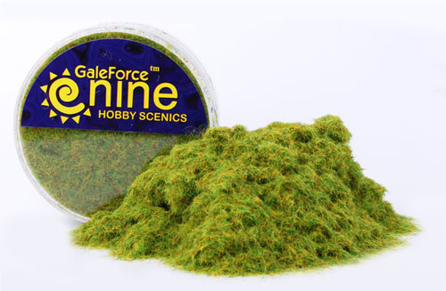 Miniatures Tools: Hobby Round Green Static Grass