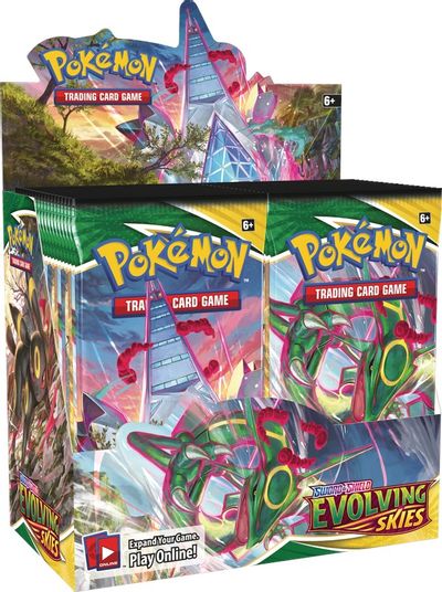 Pokemon TCG: Sword & Shield - Evolving Skies Booster Box