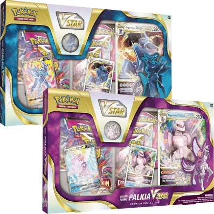 Pokemon TCG: Origin Form Dialga VSTAR & Palkia VSTAR Premium Collection