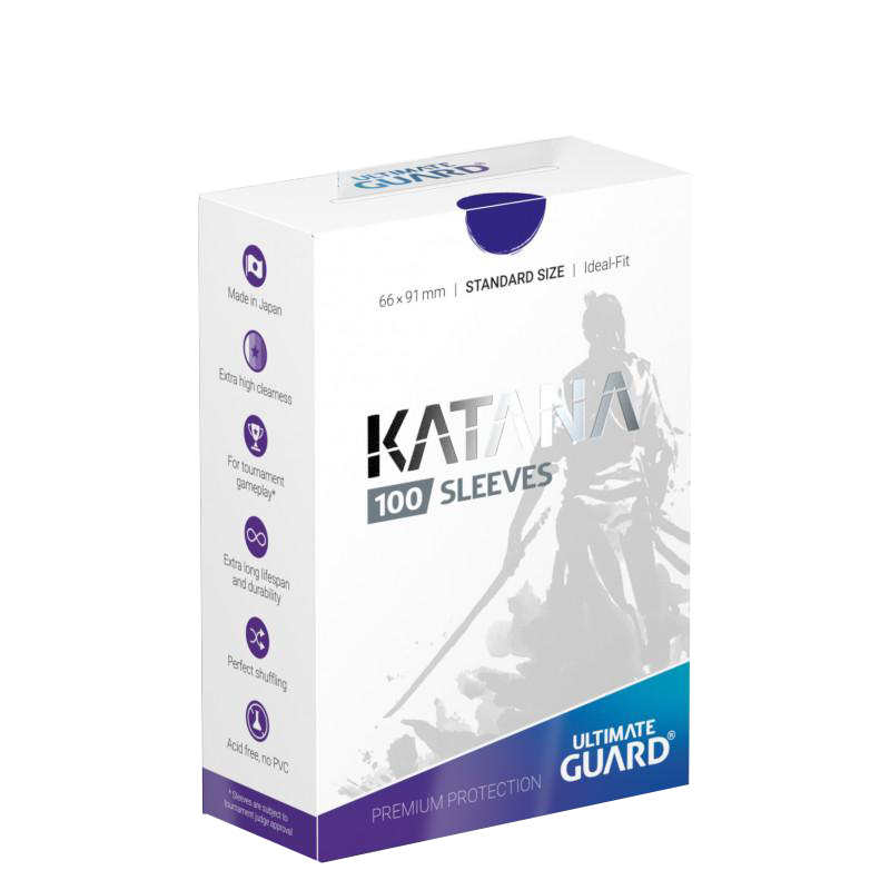 Ultimate Guard Sleeves Katana Blue 100-Count