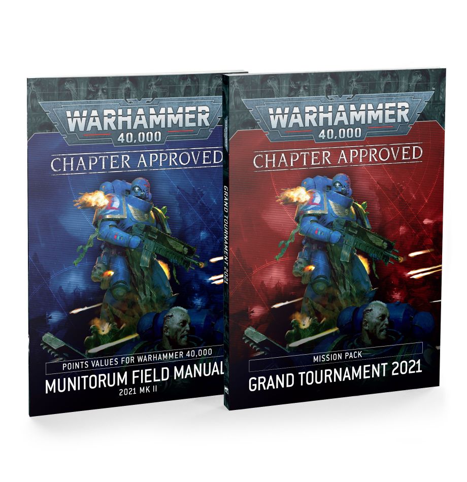 Warhammer 40,000: Chapter Approved - Grand Tournament 2021 Mission Pack & Munitorium Field Manual 2021 MKII