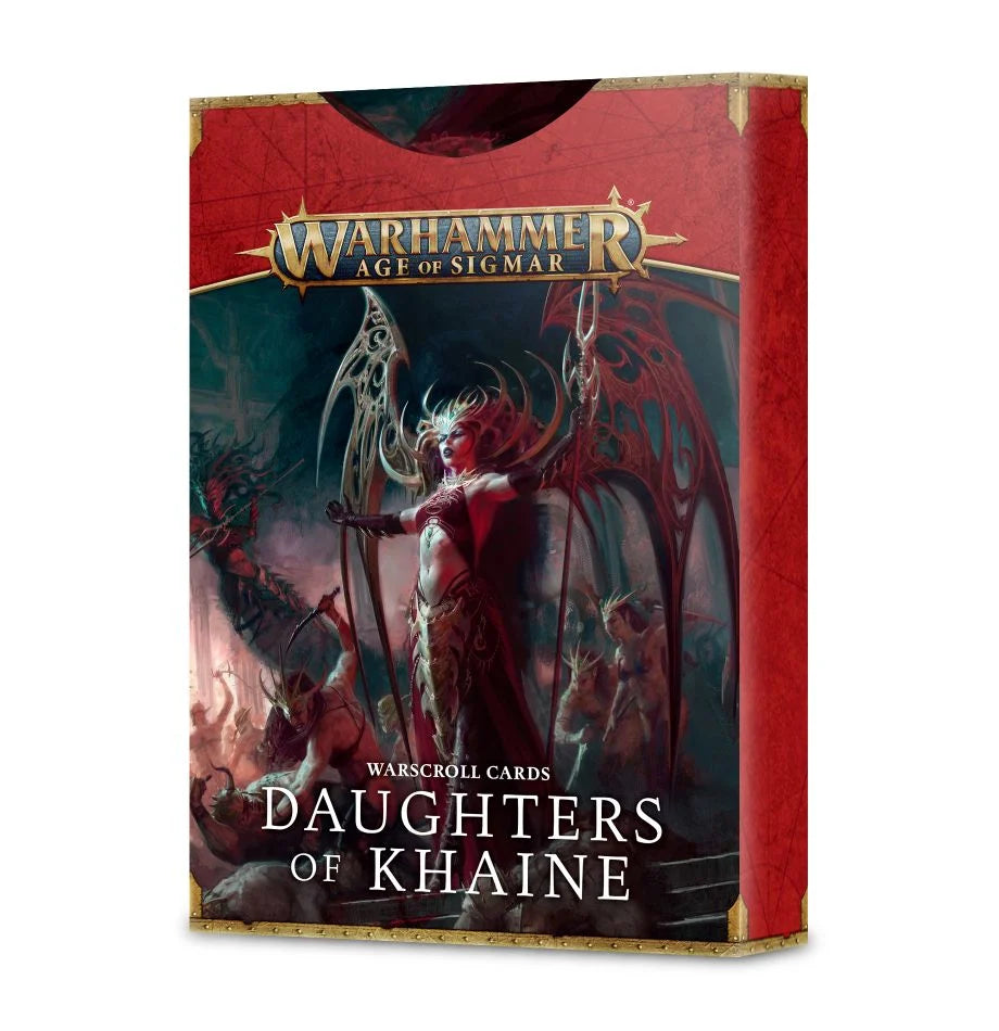 Age of Sigmar: Warscroll Cards: Daughters of Khaine