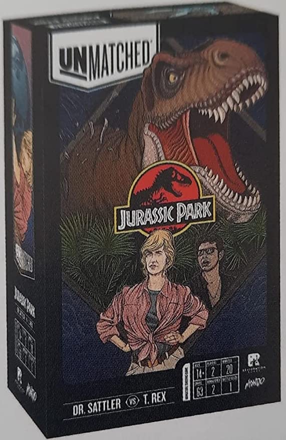 Unmatched: Jurassic Park Sattler vs. T-Rex