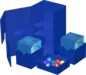 Ultimate Guard Twin Flip n Tray Monocolor 200+ Blue