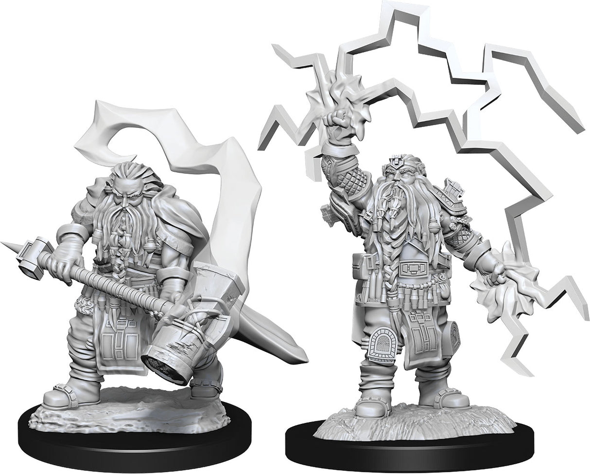 Dungeons & Dragons Nolzur's Marvelous Unpainted Miniatures: W14 Dwarf Cleric Male