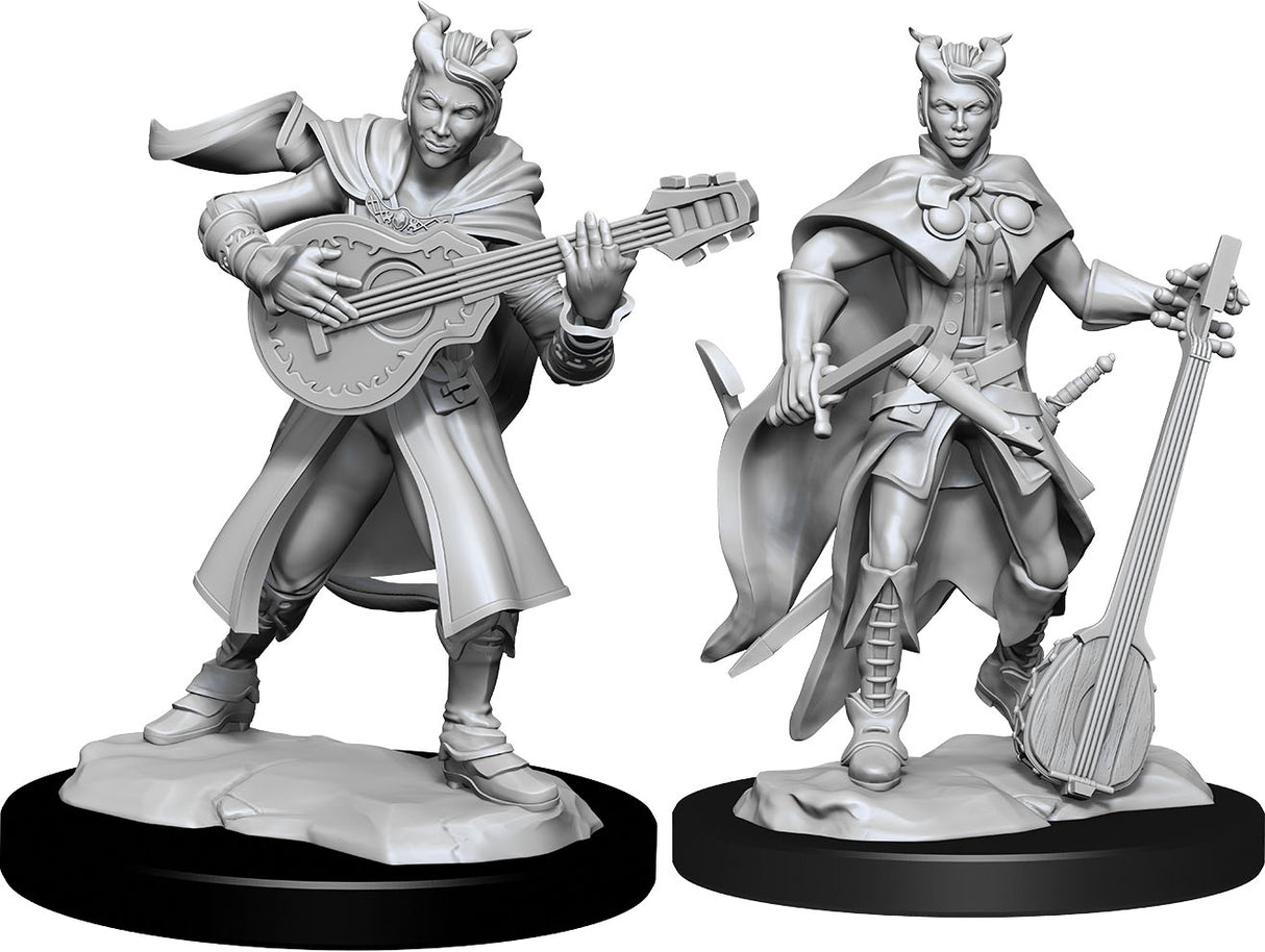 Dungeons & Dragons Nolzur's Marvelous Unpainted Miniatures: W14 Tiefling Bard Female