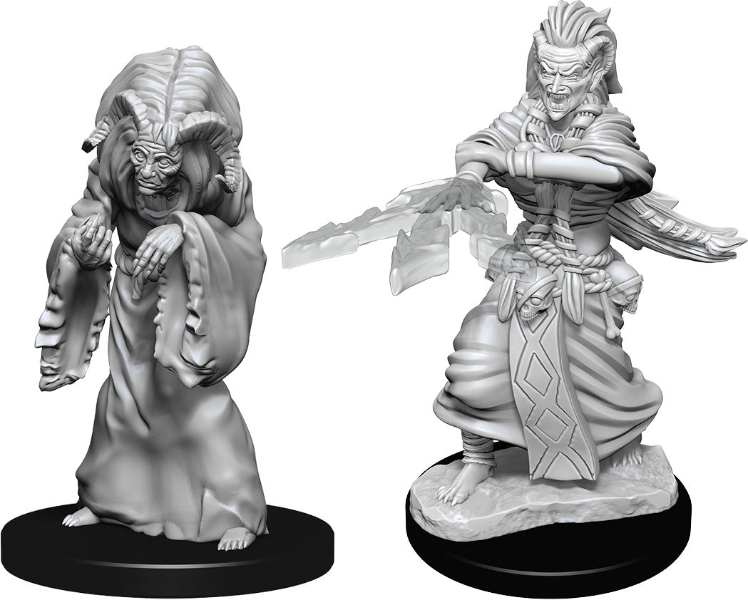 Dungeons & Dragons Nolzur's Marvelous Unpainted Miniatures: W14 Night Hag & Dusk Hag