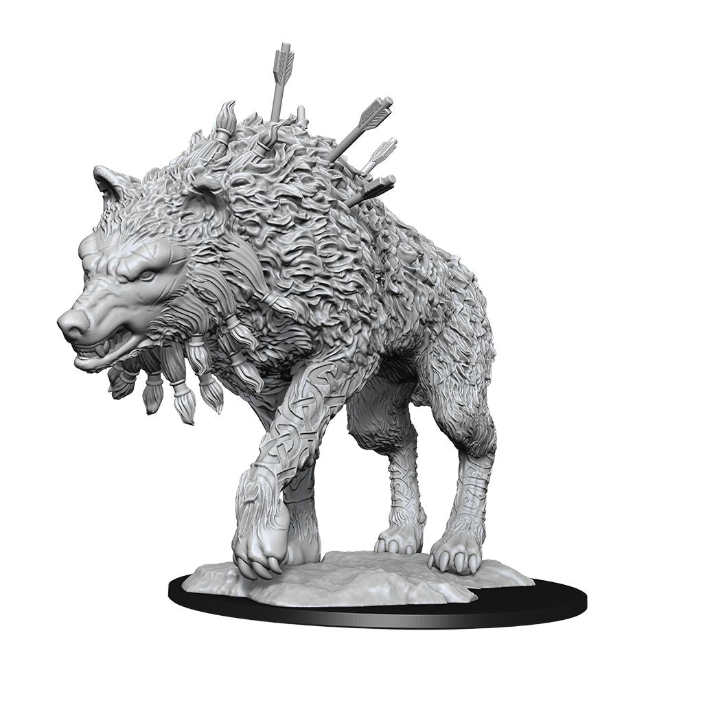 Magic the Gathering Unpainted Miniatures: W14 Cosmo Wolf