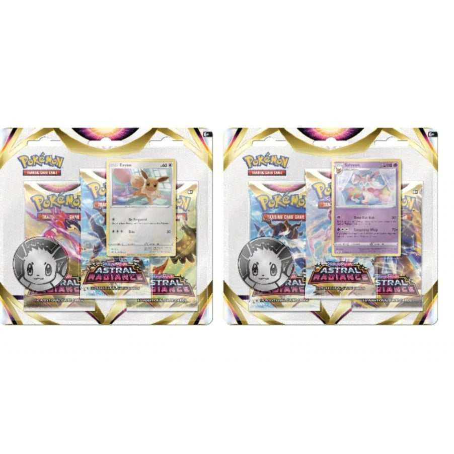 Pokemon TCG: Sword & Shield - Astral Radiance Three-Booster Blister