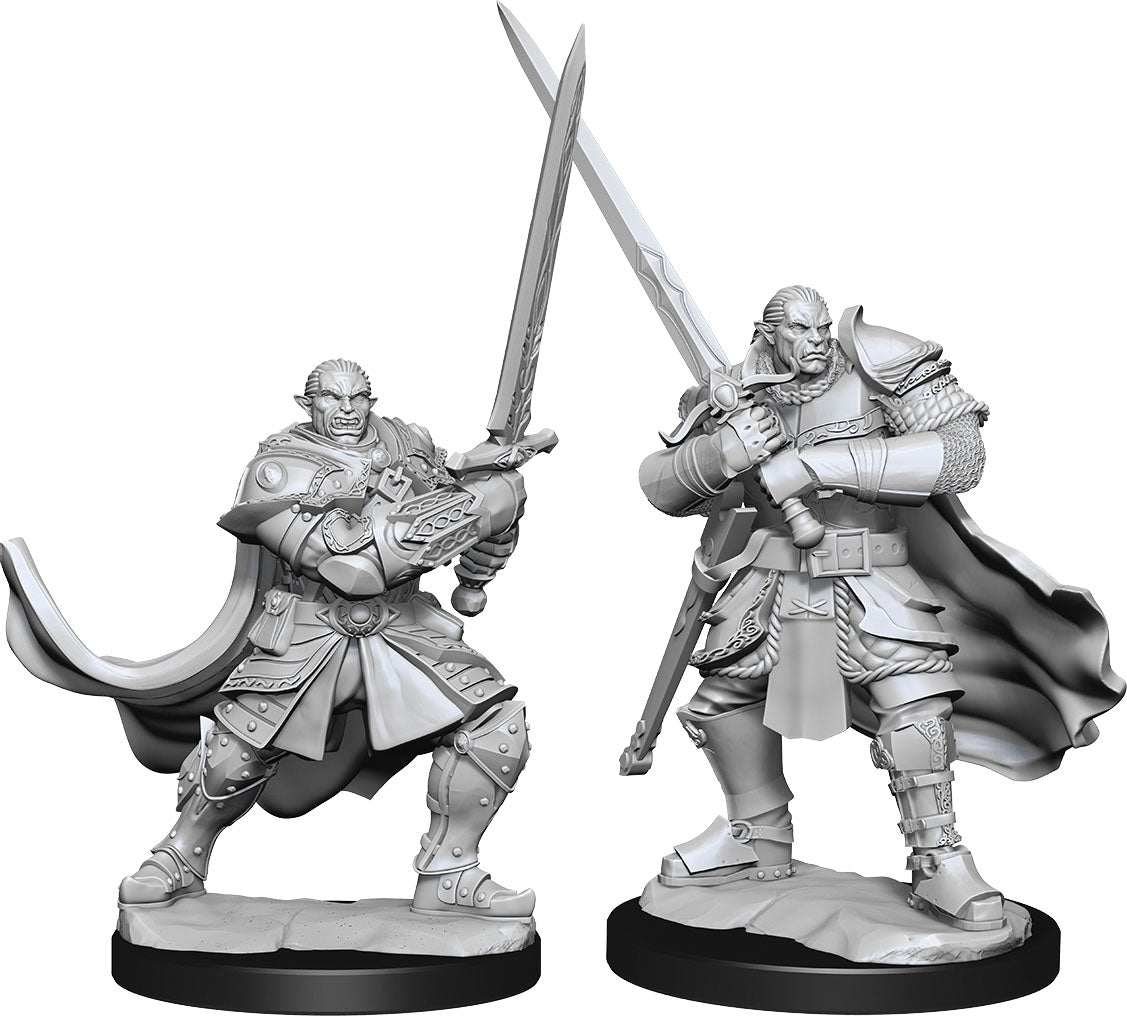 Dungeons & Dragons Nolzur's Marvelous Unpainted Miniatures: W15 Half-Orc Paladin Male