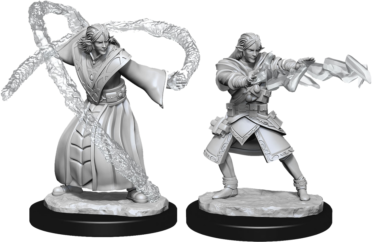 Dungeons & Dragons Nolzur's Marvelous Unpainted Miniatures: W13 Elf Wizard Male