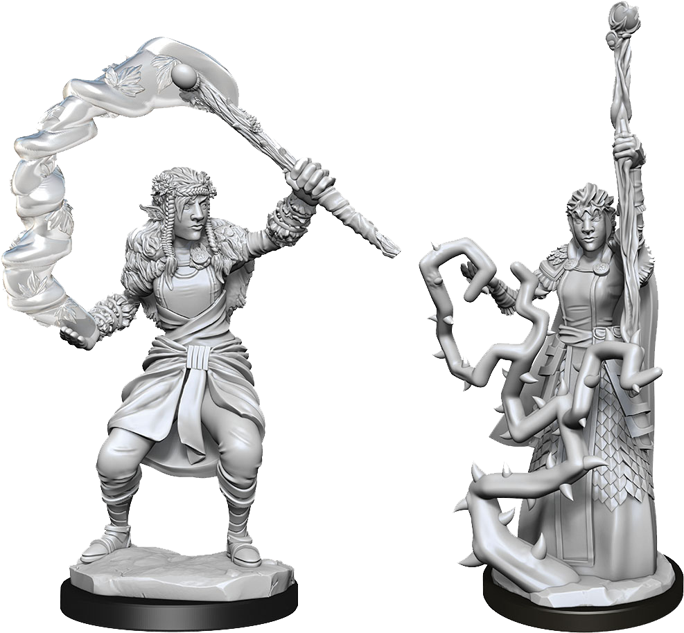 Dungeons & Dragons Nolzur's Marvelous Unpainted Miniatures: W13 Firbolg Druid Female