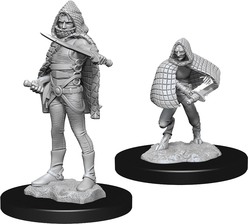 Dungeons & Dragons Nolzur's Marvelous Unpainted Miniatures: W13 Darkling Elder & Darklings