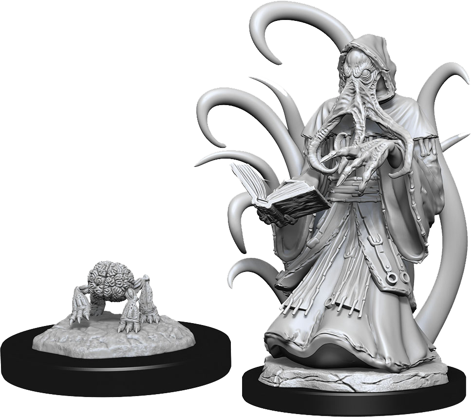 Dungeons & Dragons Nolzur's Marvelous Unpainted Miniatures: W13 Alhoon & Intellect Devourers