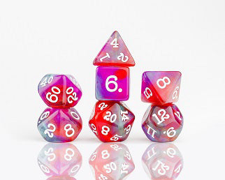 Sirius Dice RPG Dice Set (7): Dragonfruit