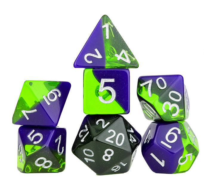 Sirius Dice RPG Dice Set (7): Sea Glass