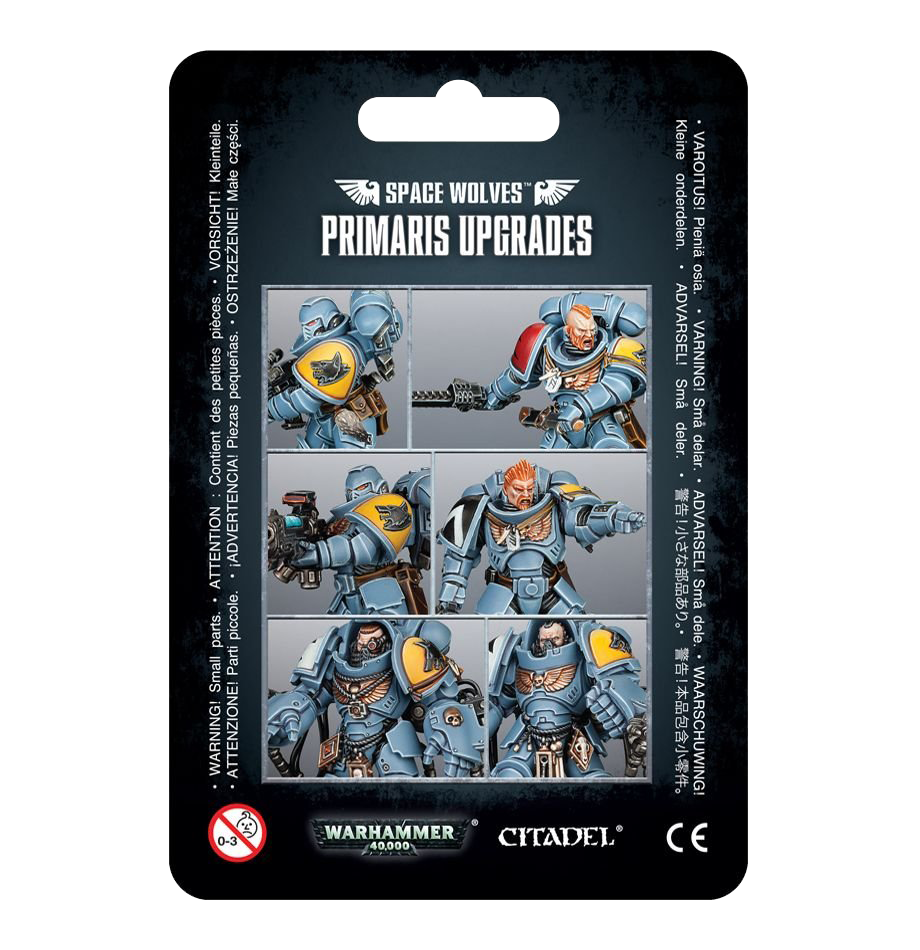 Warhammer 40,000: Space Wolves Primaris Upgrades
